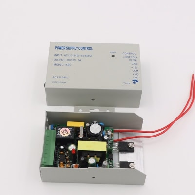 Sistema de Control de Acceso C. Magnética 180 Kg Kit Completo 4