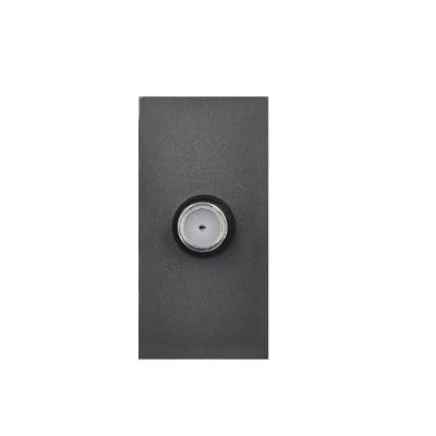 Modulo Coaxial Toma TV Cable Style Grey