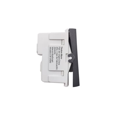 Modulo Interruptor Timbre Linea Crystal Grey 2