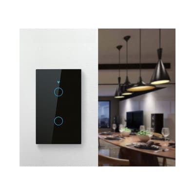 Smart Switch 1 Canal Negro Para Alarma G90 Plus 4
