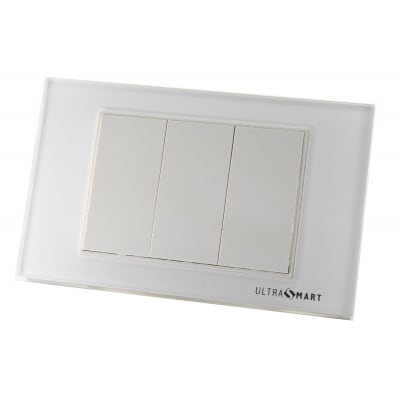 Tapa Doble Triple Enchufe o Interruptor Linea Crystal 10