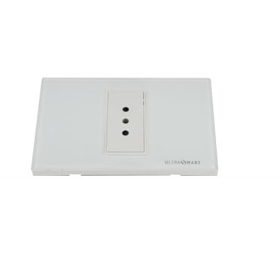 Tomacorriente 16A Simple Crystal White 8