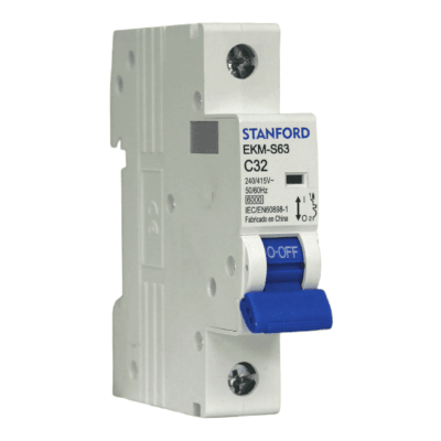 Interruptor Automático 1x32A 6KA Curva C STANFORD