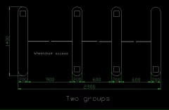 Kit Torniquete Acceso 2 + Silla de Ruedas 4