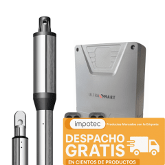 Kit Porton Automatico Batiente 1 Hoja 200kg 2,5 Mt 3