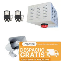 Alarma Comunitaria 30 Watts + 2 Controles 1