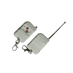 Kit Alarma Comunitaria Doble Sirena 60w + 4 Controles + 4 Placas Disuasivas 2