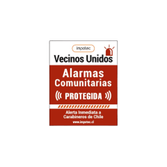Alarma Comunitaria con identificador 5