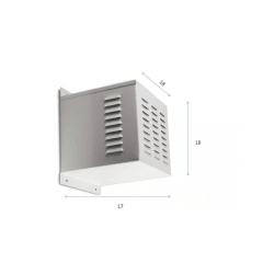 Pack 2 Gabinete Metálico Gabinete Metálico Para Sirena Antivandálico / IMPOTEC 3