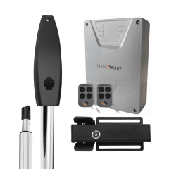 Kit Batiente 1 Brazo 350Kg  3,5mt  + Cerradura Electrica 1