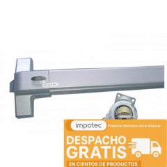 Kit Barra Antipanico Un Punto Con Cerradura Economica 4