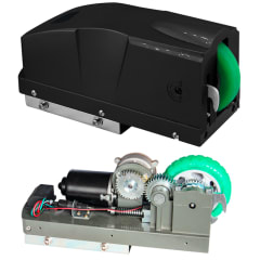 Kit  Porton Automatico batiente 4MT 250KG 1Hoja Rueda 4