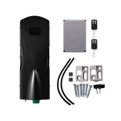 Kit  Porton Automatico batiente 4MT 250KG 1Hoja Rueda 1