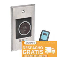Boton Exit No Touch Con Control Remoto 1