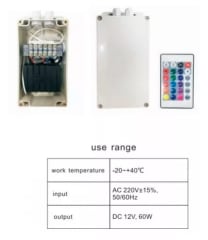 Control Remoto Luz RGB controlador para Cascada 2