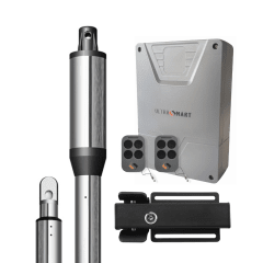 Kit Porton Automatico Batiente 1 Hoja 200kg 2,5 Mt + Cerradura Electrica 1