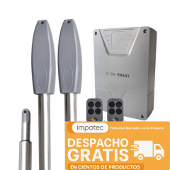 Kit Batiente 2 Brazos 5 mt 300Kg + Cerradura 4