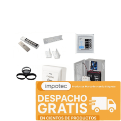 Kit Completo Control de Acceso con Cerradura 280kg + Batería de Respaldo 0