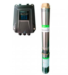 Bomba Pozo Profundo Solar con Regulador Inteligente 72V/64Metros 0