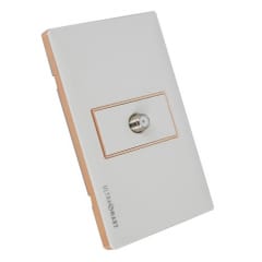 Toma Terminal TV Cable Coaxial Línea Advantage 0