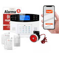 Alarma Wifi 4g Kit 2 Sensores Mag + 1 Sensor Mov / Impotec 1