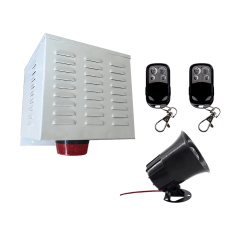 Alarma Comunitaria 20 Watts + 2 Controles 2