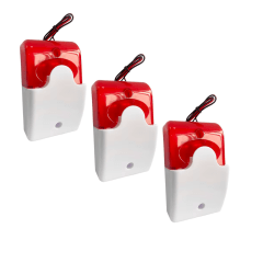 3 Sirenas Con Baliza Interior  / IMPOTEC 4