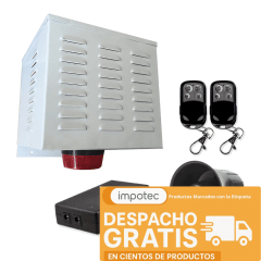Alarma Comunitaria 20 Watts + UPS Respaldo + 2 Controles  / IMPOTEC 1