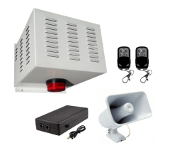 Alarma Comunitaria 130dB 30W + UPS de Respaldo + 2 Controles / IMPOTEC 2