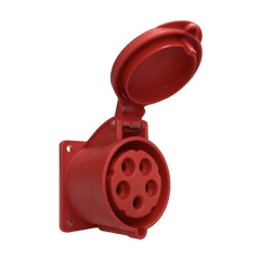 Enchufe Industrial Hembra Embutida 16A 380V 3P+N+T STANFORD 0