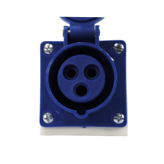 Enchufe Industrial Hembra Sobrepuesta 32A 220V 2P+T STANFORD 3