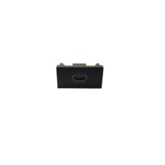 Modulo Terminal HDMI Linea Crystal Black 0