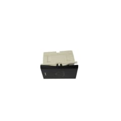 Modulo Interruptor Timbre Linea Crystal Black 2