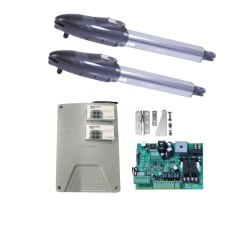 Kit 2 Brazo Motor Batiente Condominio Uso Intenso 350KG 3.5MT 1