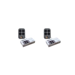 Kit 2 Brazo Motor Batiente Condominio Uso Intenso 350KG 3.5MT 2