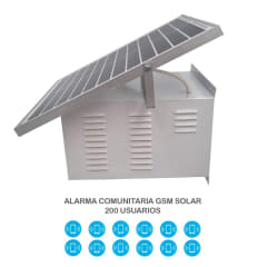 Alarma Comunitaria GSM Solar 200 Usuarios 2