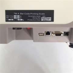 Balanza Digital Con Impresora Termica de Etiquetas Codigo Barra 5