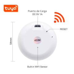 Botón de Pánico Inalámbrico Alarma GSM TUYA Smart 7