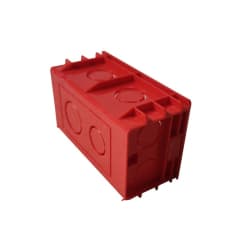 Caja de distribución embutida 10,5x6,7x5 cm 1