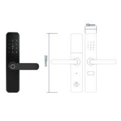 Cerradura Electrónica Tuya Smart Wifi Inteligente Huella Digital Clave 5