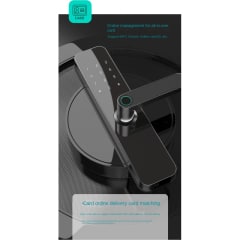 Cerradura Electrónica Tuya Smart Wifi Inteligente Huella Digital Clave 6