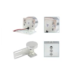 Cerradura magnética para puerta automática 12V 2