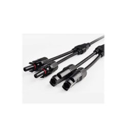 Conector MC4 2x1 Cable Y 1