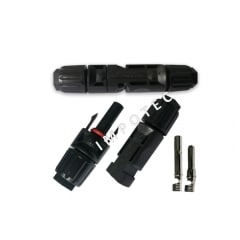 Conector MC4 Single,  para Paneles Solares 1