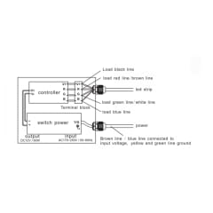 Cortina de Agua Cascada 60cm Sin Luz 4