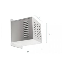 Gabinete Metálico Para Sirena Antivandálico 3