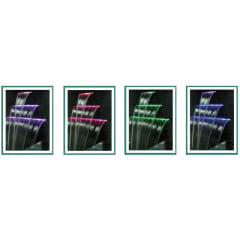 Cortina Cascada de Agua 60cm Con Luz 3