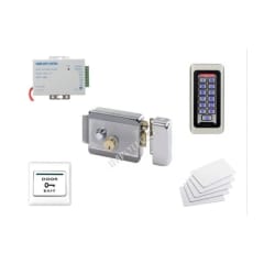 Kit Cerradura Chapa Electrica Control Acceso Rfid  Impotec 1