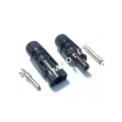 Conector MC4 Single,  para Paneles Solares 1