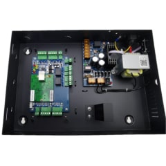 Panel Control de Acceso 2 Puertas + Fuentes UPS + Software 1